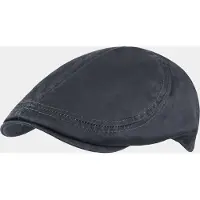 Hatland Mayfield - Verweerd katoenen pet - Marine blauw - Assorti - S