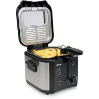 Smartwares Frituurpan 2.5 liter - FR-6878 - Friteuse 1600W - Inklapbaar handvat - Zwart