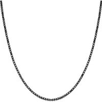 Thomas Sabo - KE2303-643-11-l55v - Ketting - Dames - 925 Zilver - 47-55cm - Sparkling Black