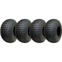 Parnells 25x12.00-9 Knobbel ATV banden 4 ply Quad trailer john deere gator 25 12 9 set van 4
