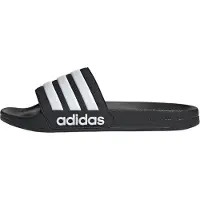 Adidas Muiltjes 'Adilette' zwart / wit