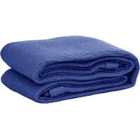 vidaXL Tenttapijt 400x400 cm HDPE blauw