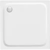 REA Douchebak Belmond White 90x90 Chrome