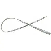 Barry King Wild Snake Leren Hondenhalsband Grijs Nikkel 13mm/120cm