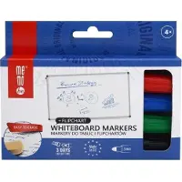 Memobe MM350 Whiteboard Markers, Ronde Punt 3mm, 8 Stuks