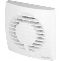 Awenta Badkamer - Toilet - Ventilator - afzuigventilator - met vochtigheidssensor en timer - 125mm - 16W - 175m3 - Mat Wit