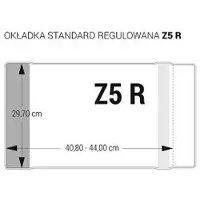 Biurfol Verstelbare Kaft voor Schriften Z5 - 44x29.7cm (1 Stuk)