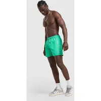 Emporio Armani Side Logo Swim Shorts, green