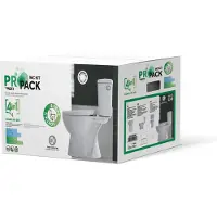 Boss & Wessing Duoblok toilet bws amora randloos met zitting softclose glans wit
