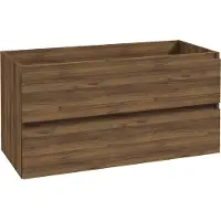 Wiesbaden Onderkast Alvara 100x46 cm 2 Laden 1 Uitsparing Warm Eiken