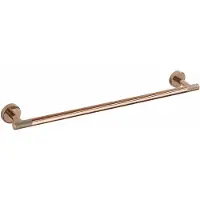 REA - 6603 Modern - Handdoekrek - Geborsteld Koper - 8X60X5Cm