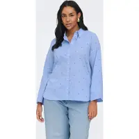 ONLY Carnew Overhemd Dames Blauw 44