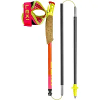 LEKI - Trail / running stokken - Ultratrail FX One SL Pink voor Unisex van Wol - Maat 110 cm - Roze