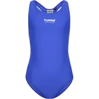 Hummel Sportieve badmode 'JR Solid' ultramarine blauw / wit