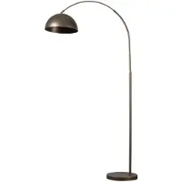 Expo ETH Daan/Thijs Vloerlamp Boog 1xE27 Anodic brown