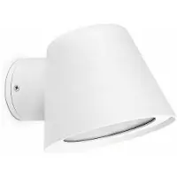 Faro Gina - wandverlichting - 11,5 x 15 x 9 cm - IP44 - mat wit