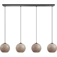 Eth 4-lichts hanglamp Orb Saturn recht met uniek effect