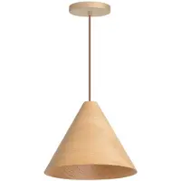 Expo Houten hanglamp Robin eiken Ø 33cm