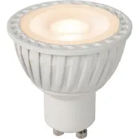 Lucide MR16 - Led lamp - Ø 5 cm - LED Dimbaar - GU10 - 1x5W 2200K/2500K/2700K - Wit
