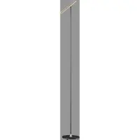 Artdelight Design vloerlamp Kansas zwart met champagne