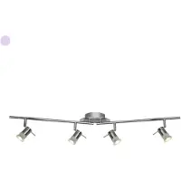 Searchlight Plafondspot Aries ip44 4-lichts