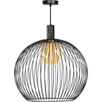 Expo ETH Wire hanglamp 70cm 1x E27 zwart