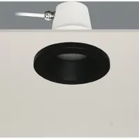 Artdelight Bados - inbouwspot 1L - Ø 95 mm, Ø 84 mm inbouwmaat - IP65 - zwart