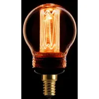 Expo Led Kooldraad Kogel E14 2,3W dimbaar 1800k goud 65L