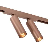 Lucide Premium LINIAL MOXX Railspot - 1-fase Railsysteem / Smart Railverlichting - Smart - 48V Track - 2xLED - Champagne