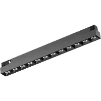 Lucide 1 Fase Railspot Linial Xenia Mat Zwart Chroom