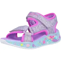 SKECHERS Sandalen 'MERMAID DREAMS' sering / lavendel / neonlila / zilver