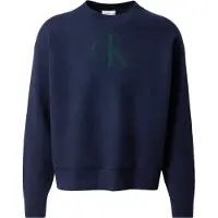 Calvin Klein Jeans Trui donkerblauw / donkergroen