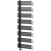 Maxaro Kepler Radiator Elektrisch | 55x174 cm Mat zwart 900 Watt Aluminium
