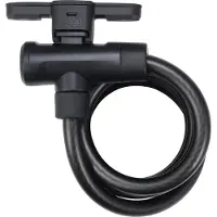 BBB Cycling KeyGuard Cable - Fietsslot met 3 Sleutels - Lengte: 180CM - Dikte: 12MM - Kabelslot voor Stadsfiets, RaceFiets & Mountainbike - BBL-111B