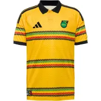 Adidas Tricot 'Jamaika 26 x Bob Marley' turquoise / goudgeel / rood / zwart