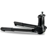 Ursus Jumbo EVO - Dubbele Fietstandaard - Crankbescherming - 28 inch - 80kg belastbaar - 300mm - Zwart - Roestvrij