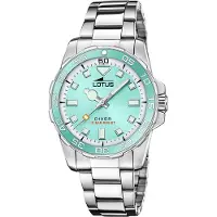 Lotus Kwartshorloge Polshorloge, dameshorloge, roestvrijstalen armband, tot 10 bar waterdicht