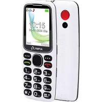 Olympia Ster wit (2.40", 2G), Sleutel mobiele telefoon, Wit