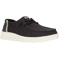 HeyDude Instappers Dames Wendy Zwart Textiel Size 42