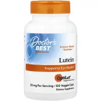 Doctors Best - Luteïne van OptiLut, 10 mg - 120 vegetarische capsules