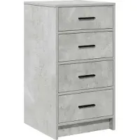 vidaXL Dressoir Betongrijs 40 x 41 x 75 cm Bewerkt hout