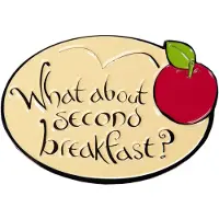 Weta Workshop Lord of the Rings Magnet What About Second Breakfast? (Enamel) 7 cm
