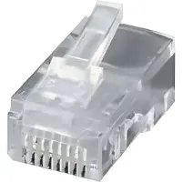 Equip Modulaire stekker RJ45, 8P8C (6-polig)