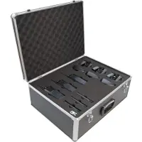 Kenwood Radioset ProTalk TK-3701D, 6-delig, vergunningsvrij, analoog/digitaal, 48 kanalen, tot 9 km, tot 18/16 u, IP54/55, in aluminium behuizing, zwart