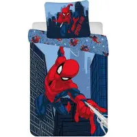 Jerry Fabrics Dekbedovertrek Spiderman 160 x 200 cm - 70 x 80 cm - Duits / Poolse maat