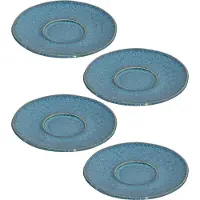 Leonardo Koffieschotel Matera Blauw 11 cm (4-Delig)