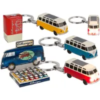 Volkswagen Busje sleutelhanger met Ledlampjes in geschenkverpakking (per stuk)