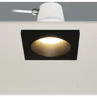 Artdelight Bados - inbouwspot 1L - 95 x 95 mm, Ø 84 mm inbouwmaat - IP65 - zwart