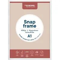 Europel Kliklijst Europel - Posterlijst - A1 - 59,4 x 84 cm - 25mm frame - Mat wit
