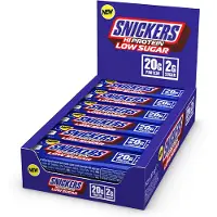 Mars Snickers Low Sugar High Protein Bar - 12 repen - Milk Chocolate